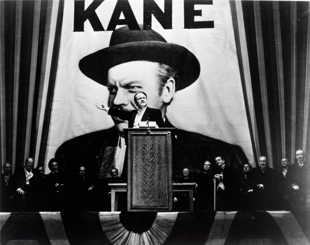 Orson Welles in Citizen Kane