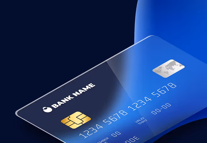 Credit card sample image