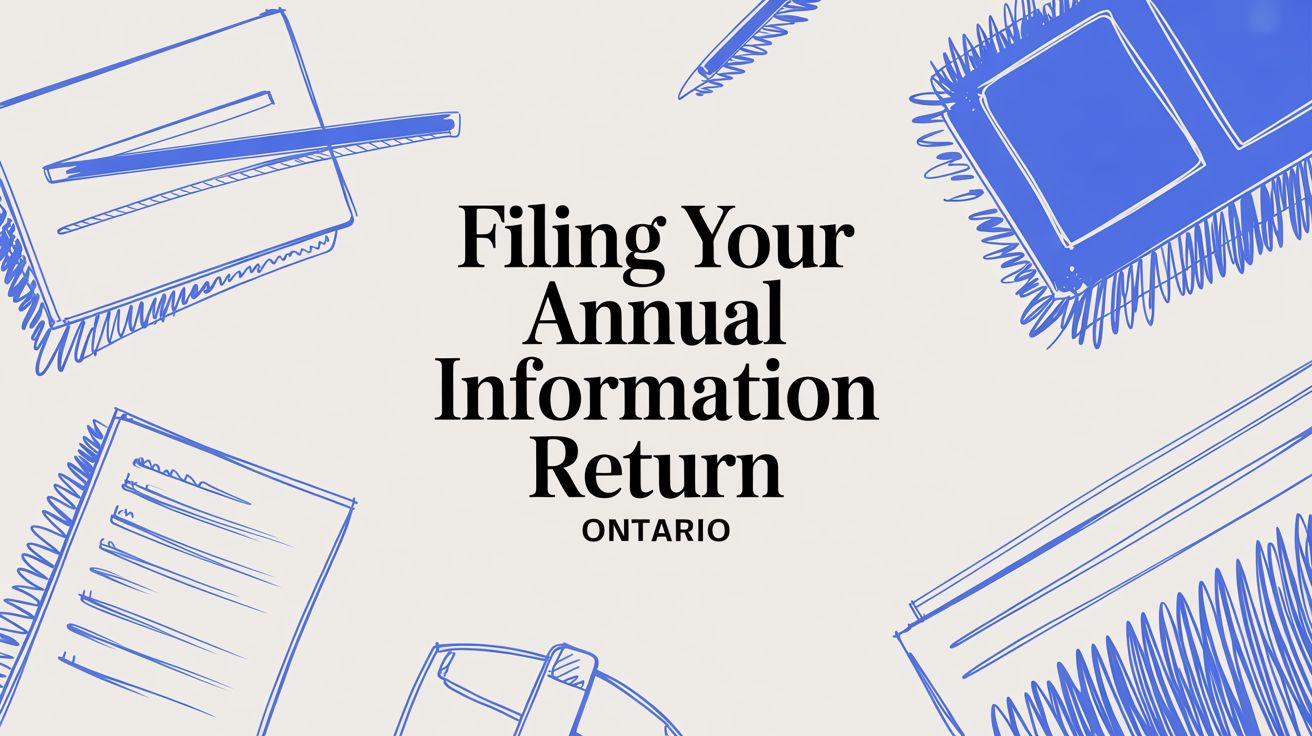 Filing Your Annual Information Return Ontario