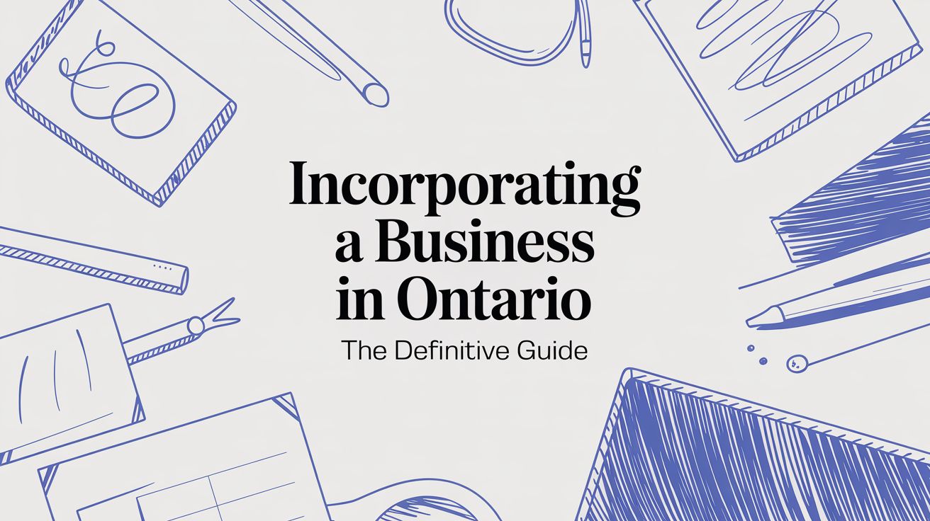 Incorporating a Business in Ontario The Definitive Guide