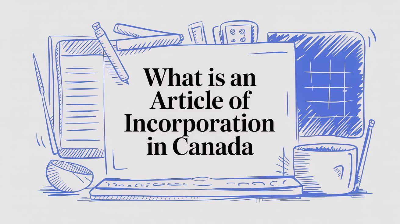 What Is an Article of Incorporation in Canada