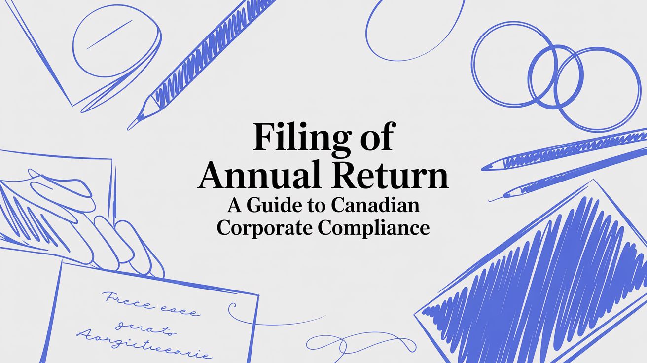 Filing of Annual Return A Guide to Canadian Corporate Compliance