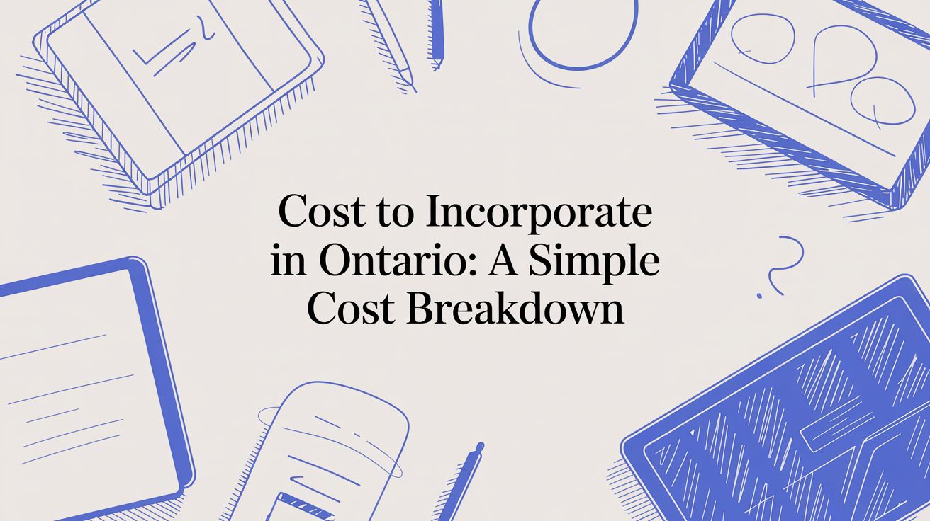 Cost to Incorporate in Ontario: A Simple Cost Breakdown