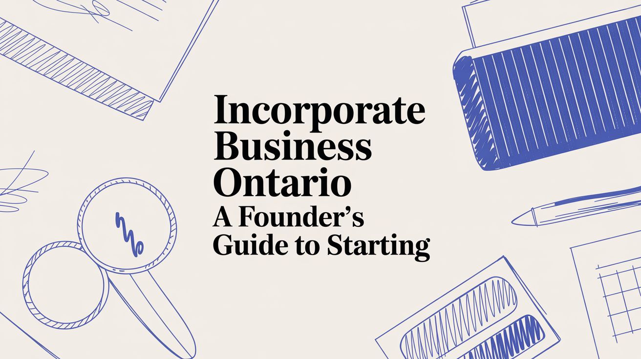 Incorporate a Business in Ontario: A Founder's Guide
