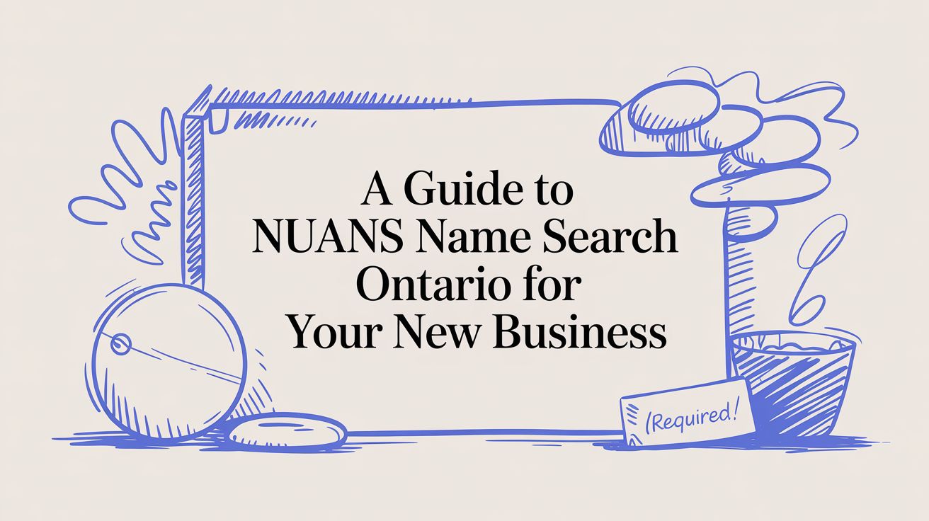 A Guide to NUANS Name Search Ontario for Your New Business