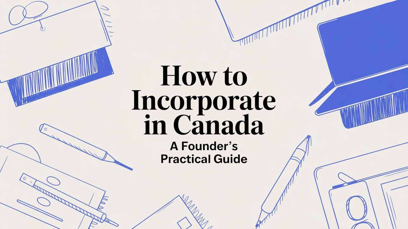 How to Incorporate in Canada A Founder's Practical Guide