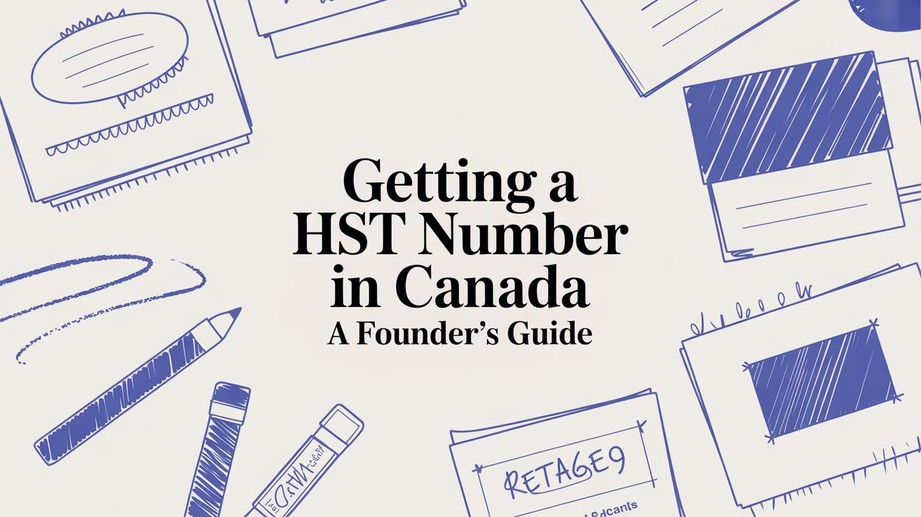 Getting an HST Number in Canada: A Founder's Guide