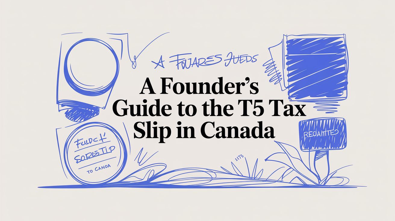A Founder's Guide to the T5 Tax Slip in Canada