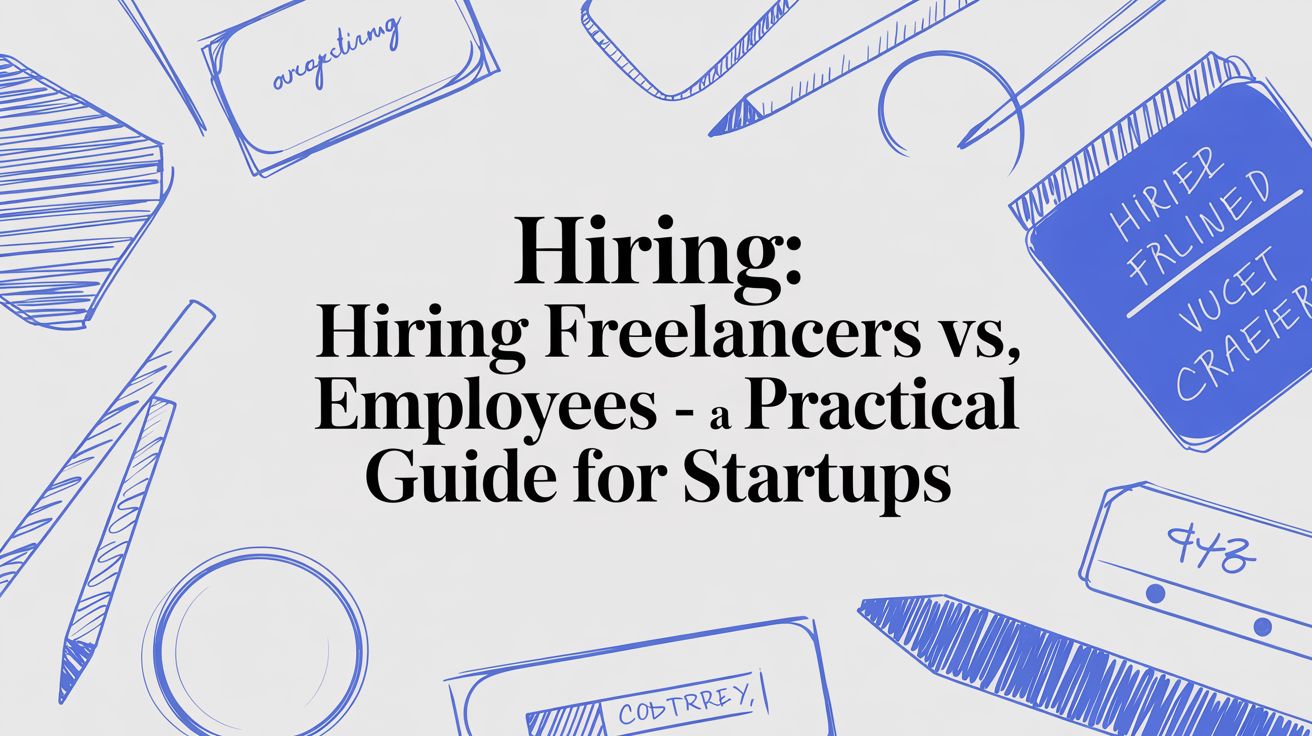 Hiring Freelancers vs Employees: A Practical Guide for Canadian Startups