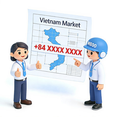 为什么选择 M800 作为您的越南虚拟号码合作伙伴？