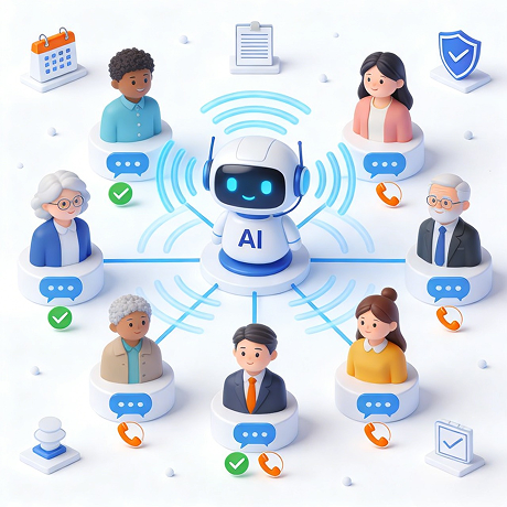 AI 外呼助手 — 实现大规模外拨