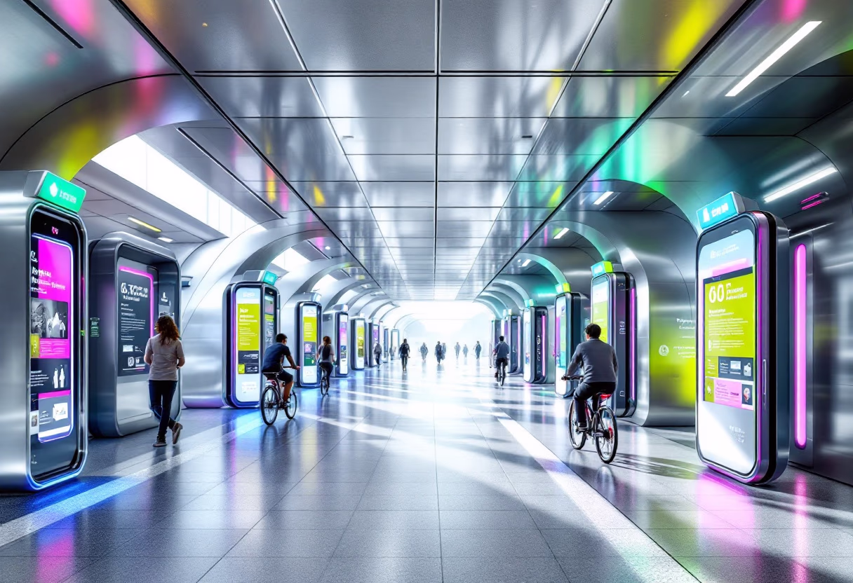 image of city landscape (for a mobility and transportation)