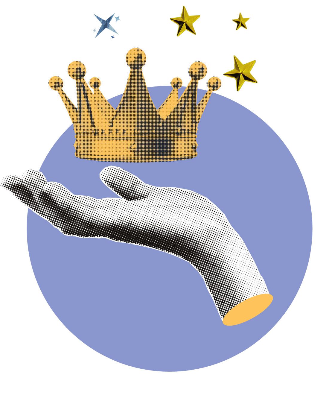 Three metallic silver flying saucer UFOs floating in space.