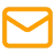 Icon representing an envelope or email message.