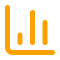 Vector graphic representing a bar chart or data visualization.