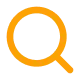Vector graphic of a magnifying glass, symbolizing search or discovery.