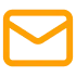 Vector graphic of an envelope, representing email or mail.