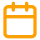 Stylized icon representing a calendar, indicating dates or scheduling.