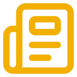 Orange shield outline with a black plus sign in the center on a light background.