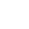 Black and white pixelated icon resembling a stylized, abstract object or symbol.