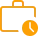 Icon of a briefcase with a dollar sign symbol indicating money or business finance.