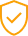 Orange shield icon with a check mark inside.