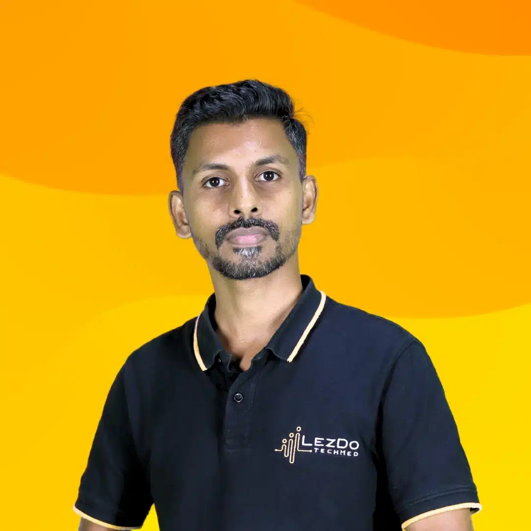 Grayscale portrait of a woman with a wide smile.