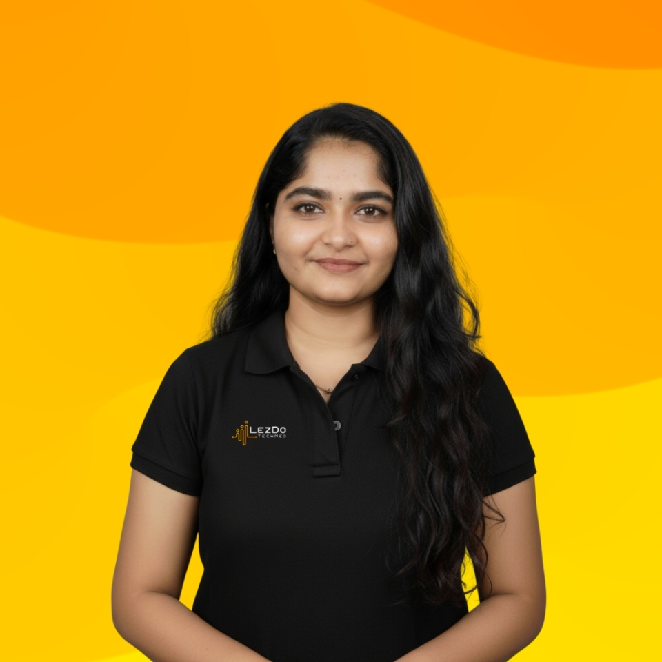 Grayscale portrait of a woman with a wide smile.