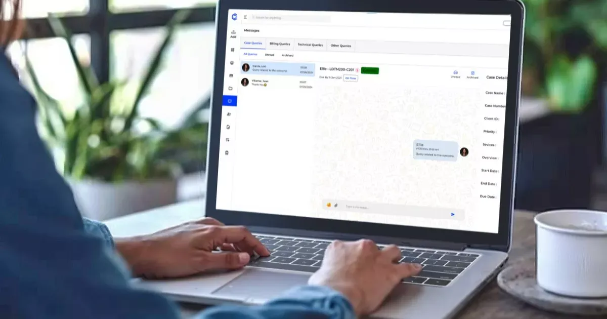Grayscale image of a robotic arm in a clean, modern environment.
