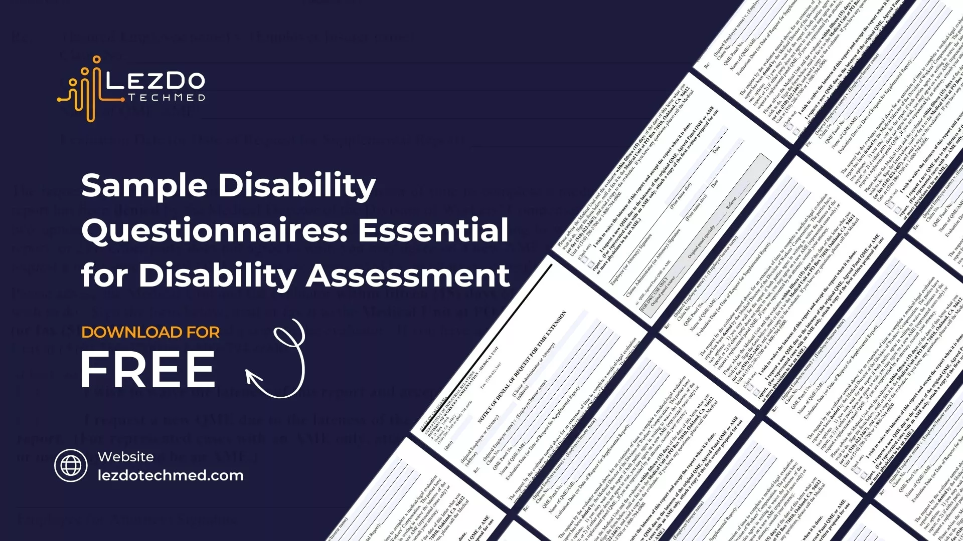 Sample Disability Questionnaires: Essential for Disability Assessment 