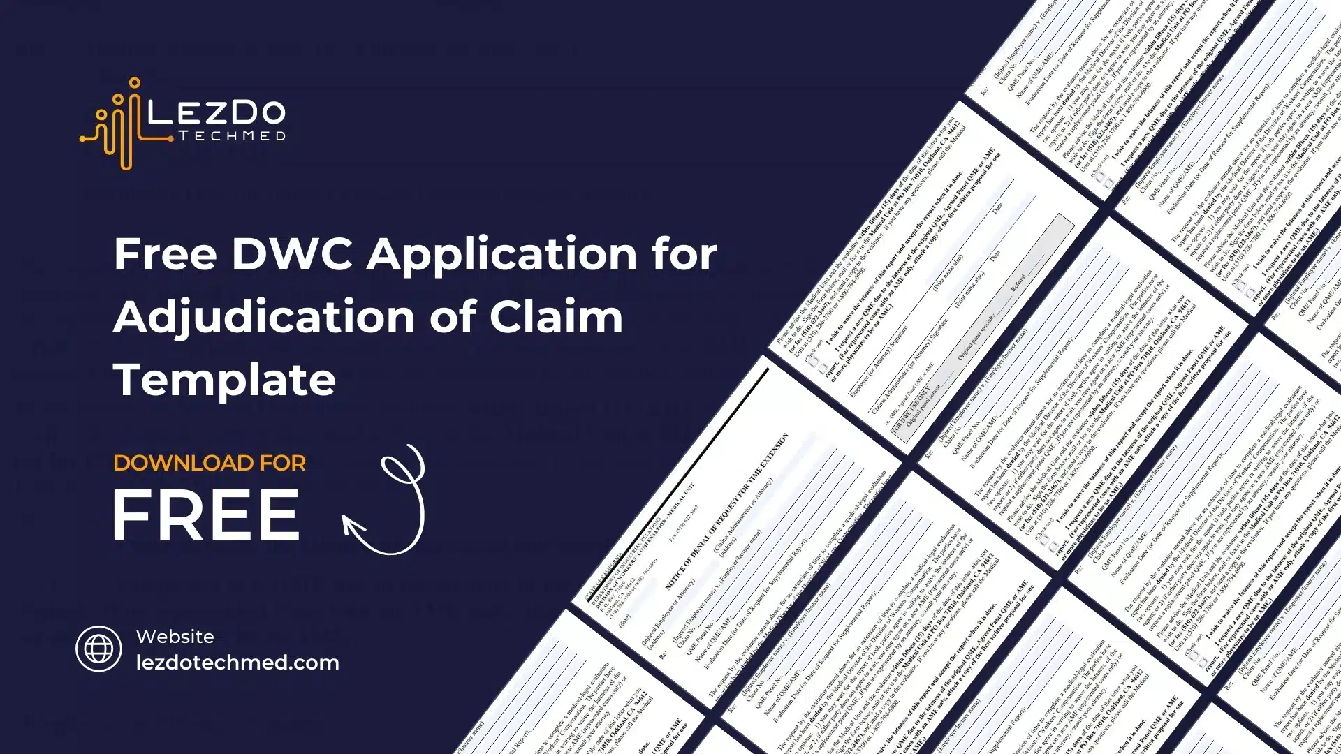 Free DWC Application for Adjudication of Claim Template – Download Now! 