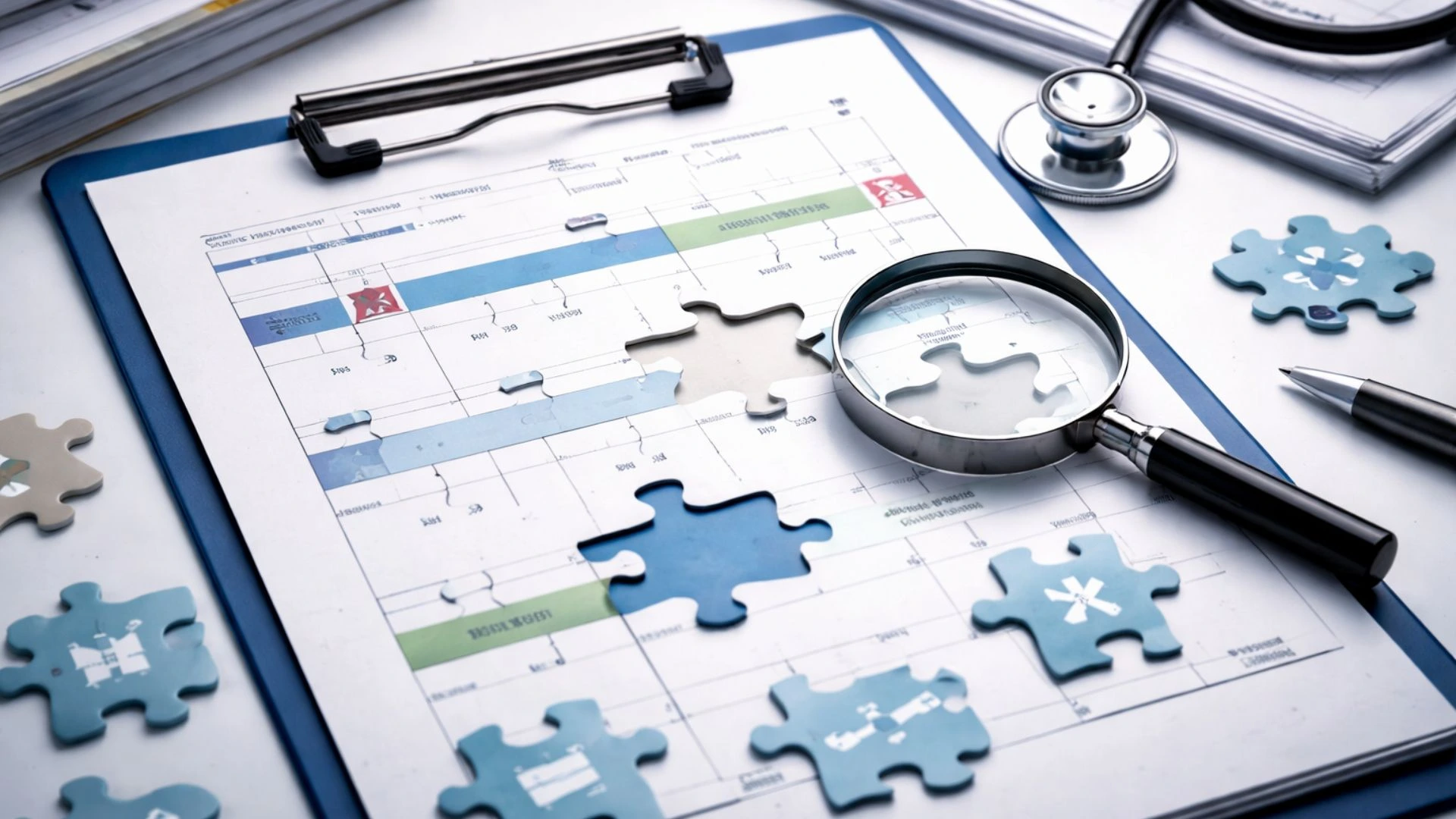 Grayscale image of a robotic arm in a clean, modern environment.