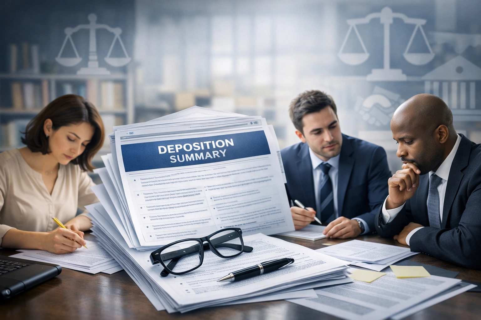 Deposition Summaries Aren't Transcript Summaries They're Litigation Strategy Tools 