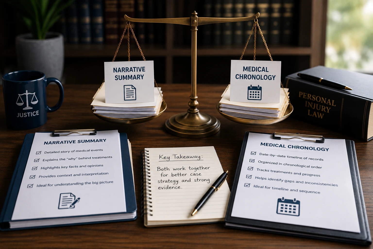 the-image-shows-the-difference-between-narrtive-summary-and-medical-chronology-for-attorneys