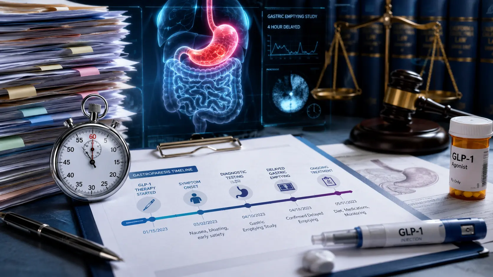 Surviving the GLP-1 Bellwether Crunch: How Fast Can You Verify the Gastroparesis Timeline?
