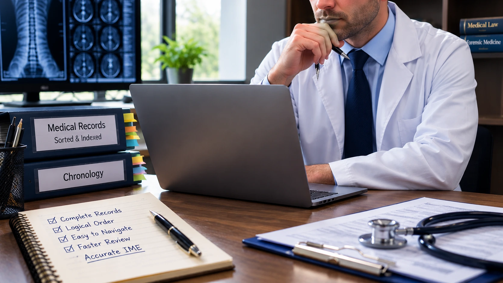 How Sorted and Indexed Medical Records Improve IME Accuracy