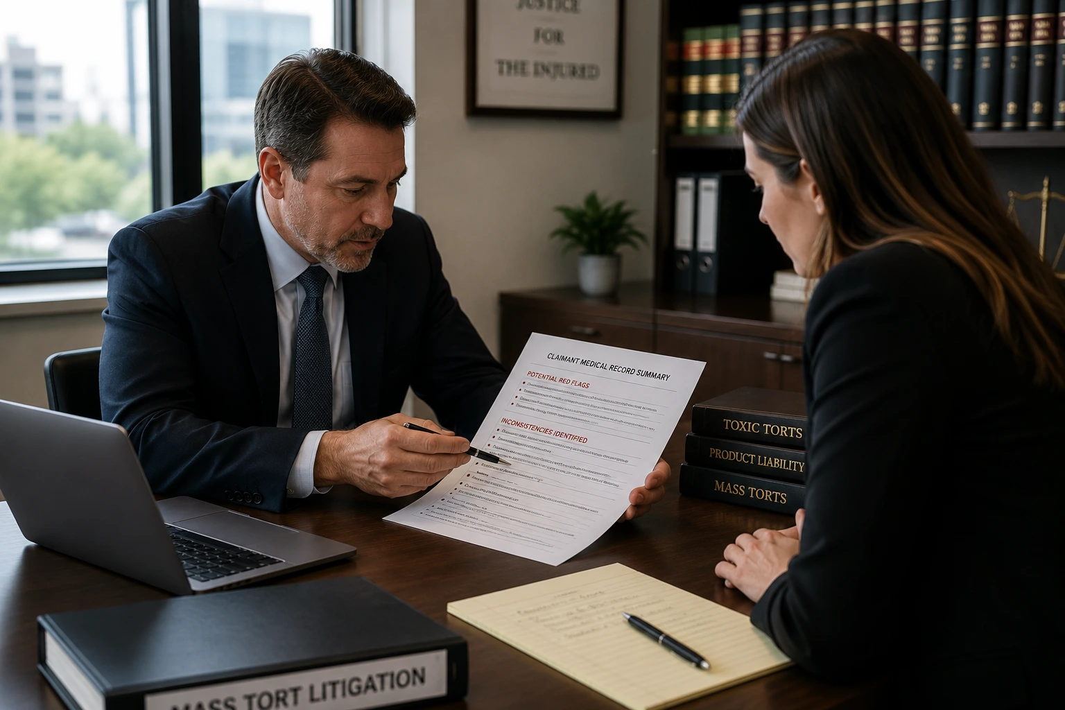 Medical Record Red Flags in Mass Tort Claimant Screening