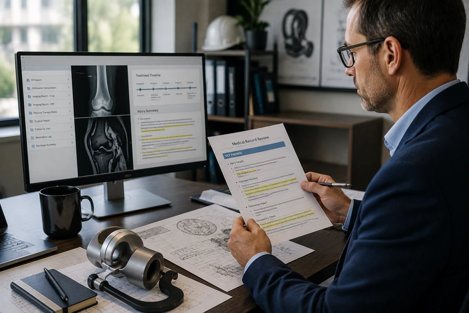How Medical Records Help Product Manufacturers Evaluate Injury Claims