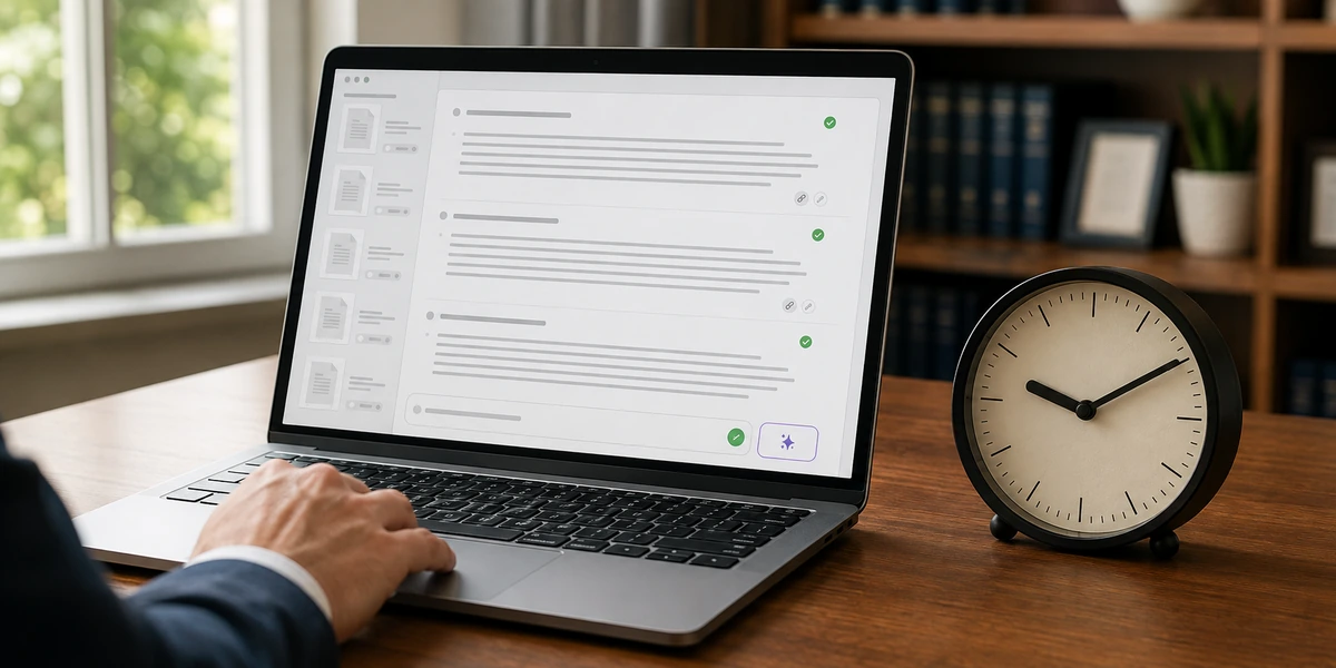 How AI-Powered Narrative Summaries Save Hours in Case Prep 