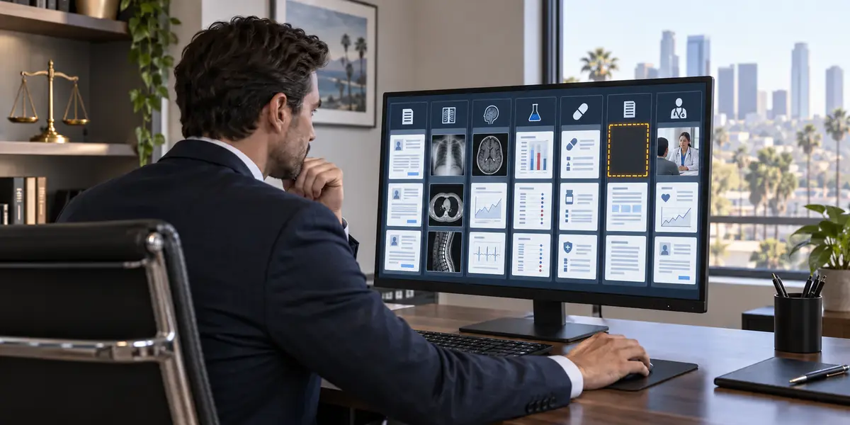 How Sorting Medical Records Helps Personal Injury Attorneys Spot Missing Records