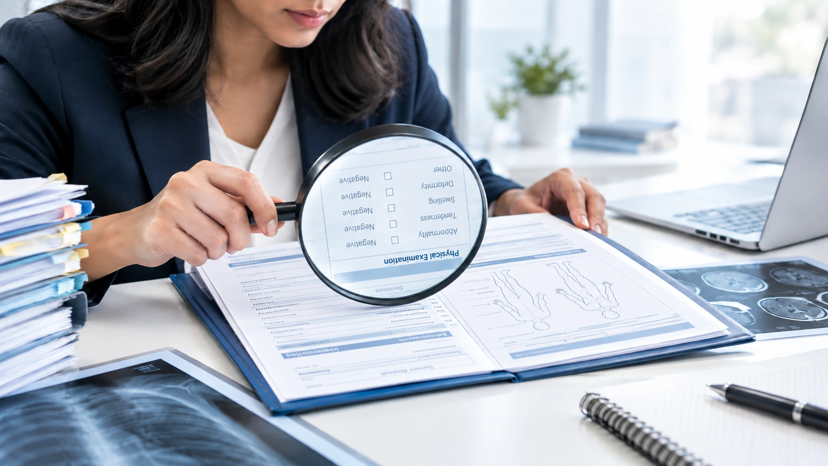 The Findings That Weren't There: Negative Findings in Medical Record Review