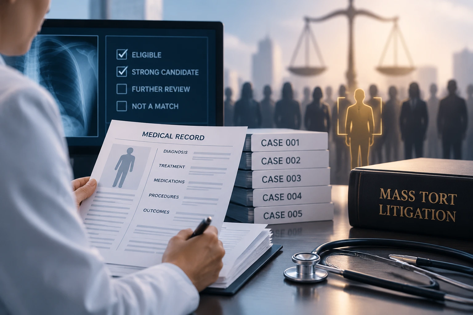 Bellwether Case Screening: How Medical Record Review Supports Mass Tort Selection