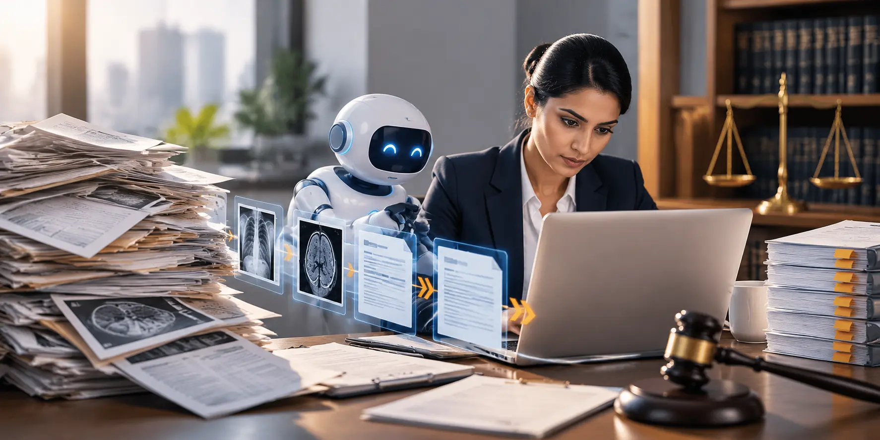 How PI Firms Clear Medical Record Bottlenecks with AI + Human Review