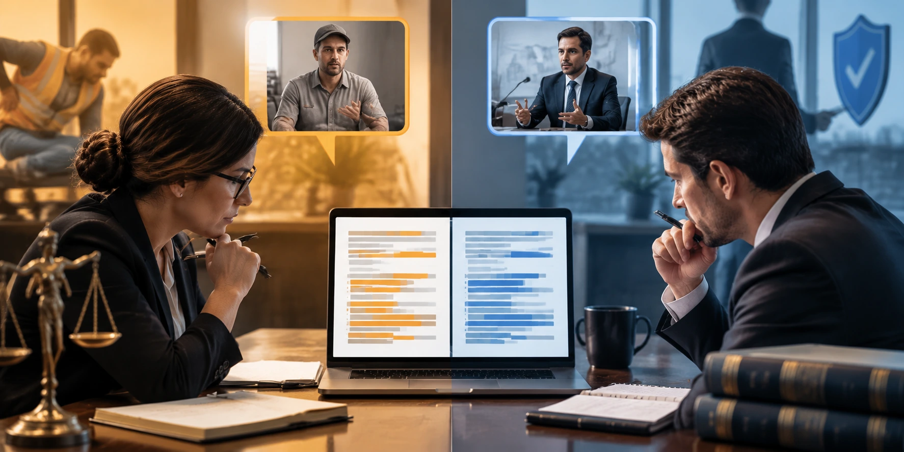Applicant vs. Defense Deposition Summaries in Workers' Comp: What Differs