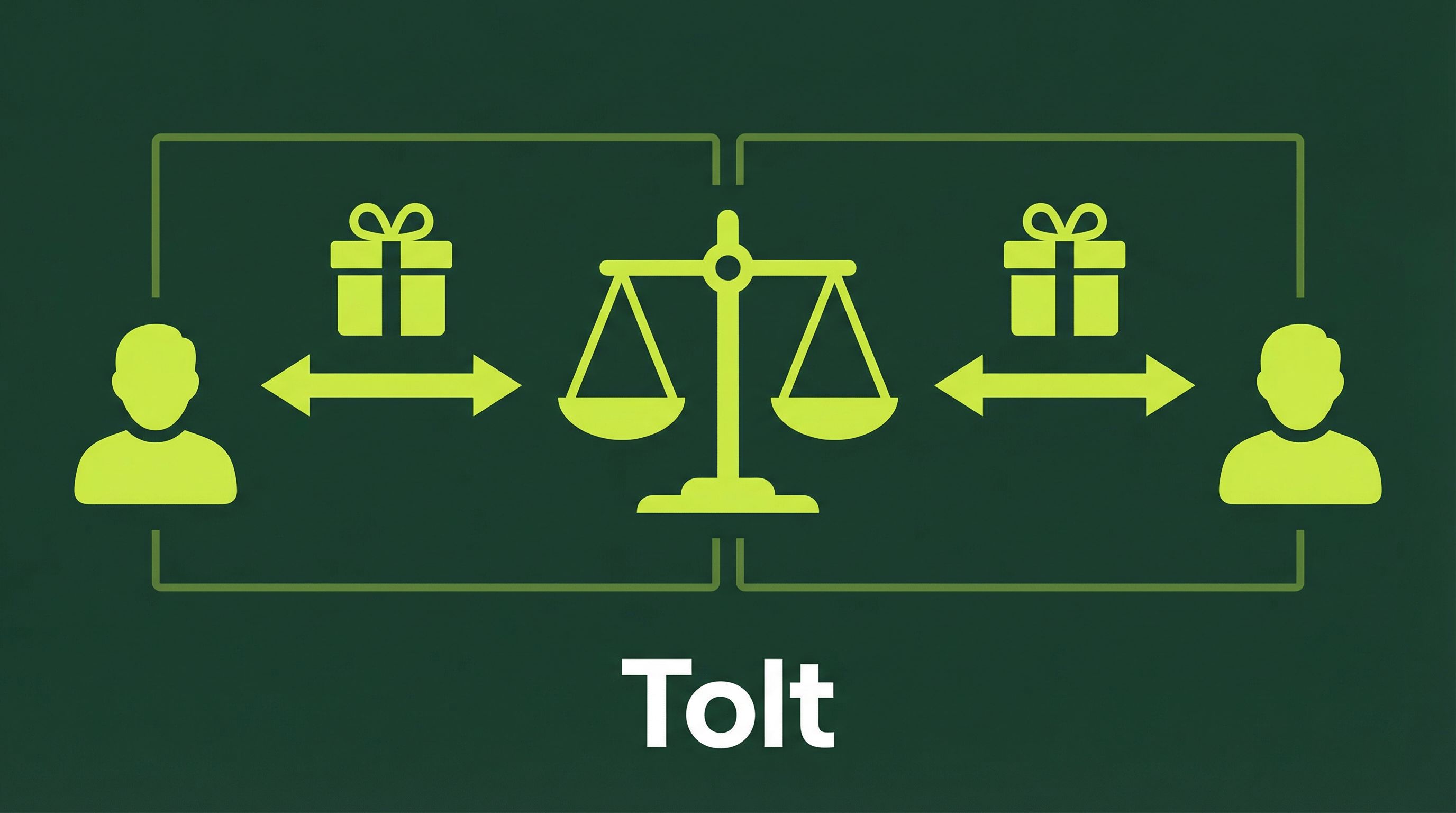 Double-sided rewards showing both referrer and referee receiving value