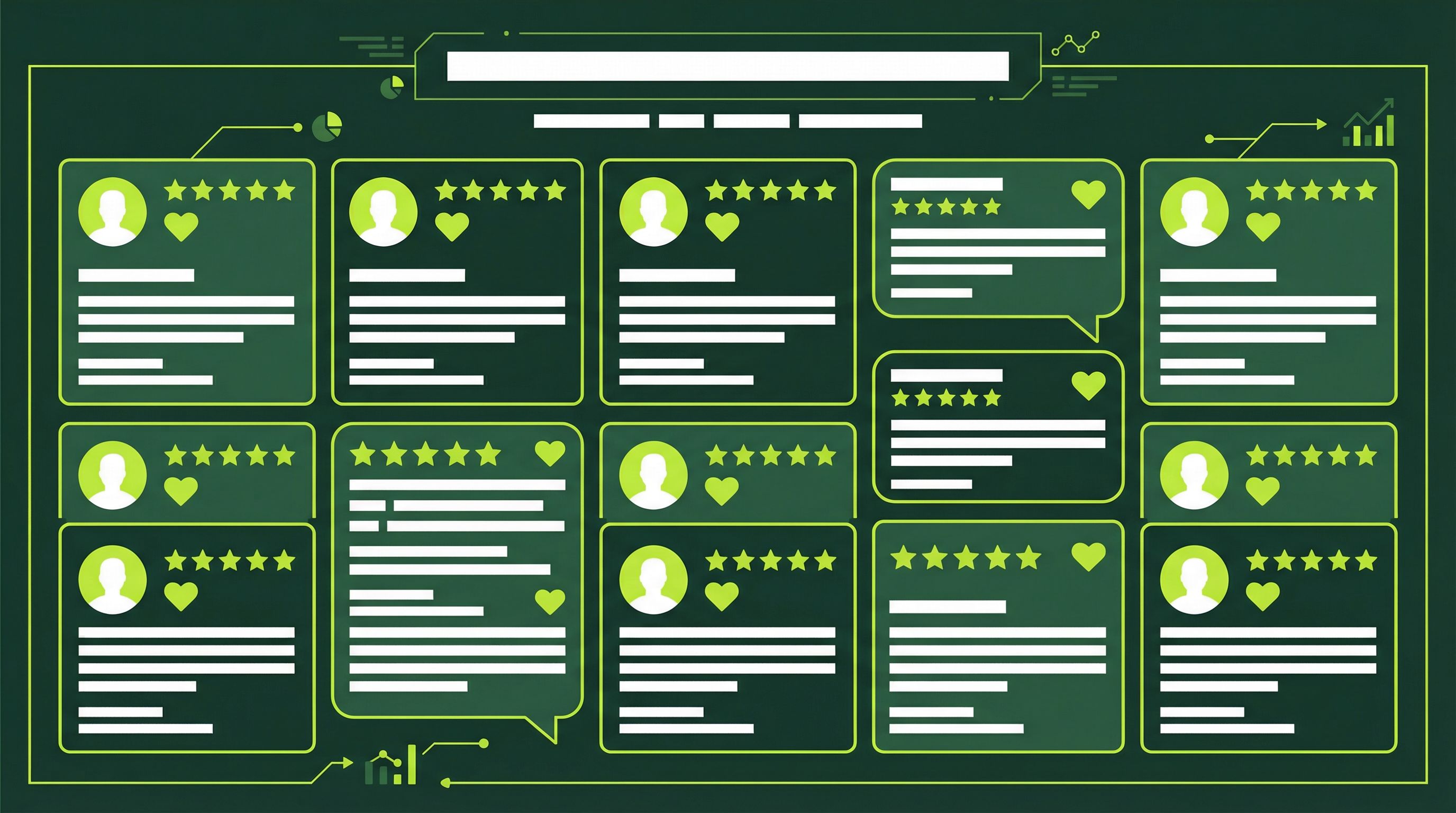 Wall of love displaying customer testimonials and social proof