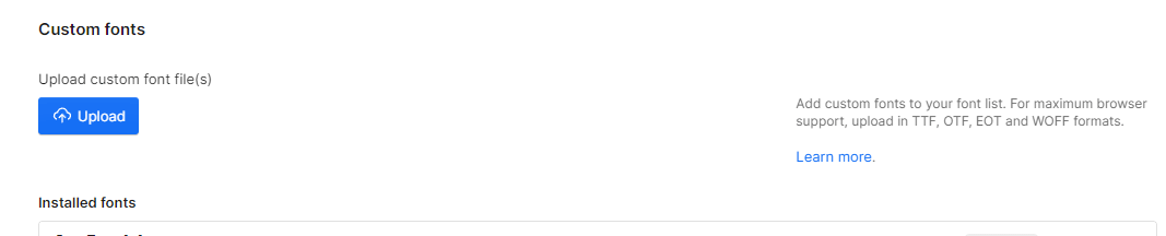 Custom Fonts - Techbeta X Webflow Template