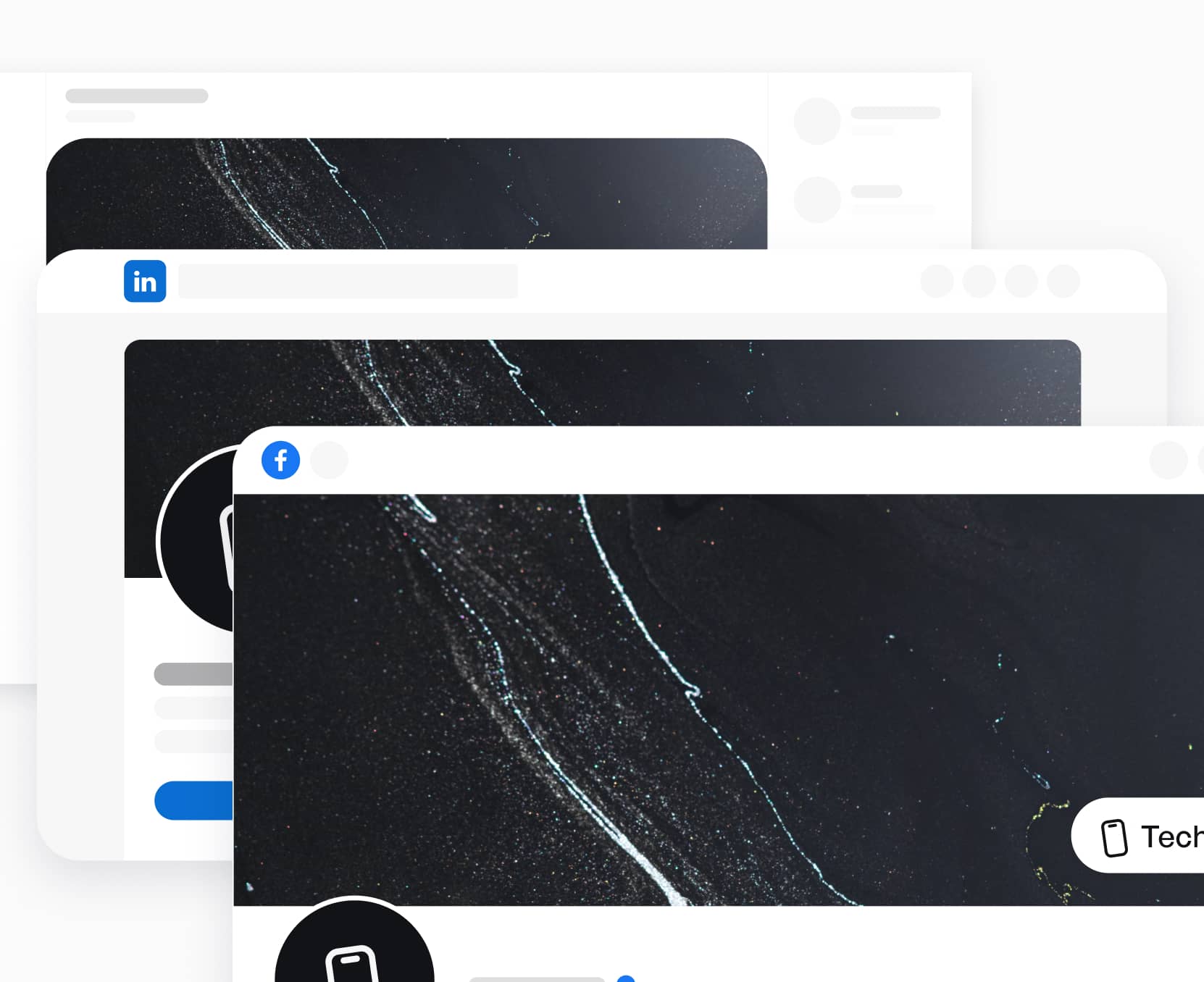 Techbeta X - Social Media Assets - Tech App Webflow Template