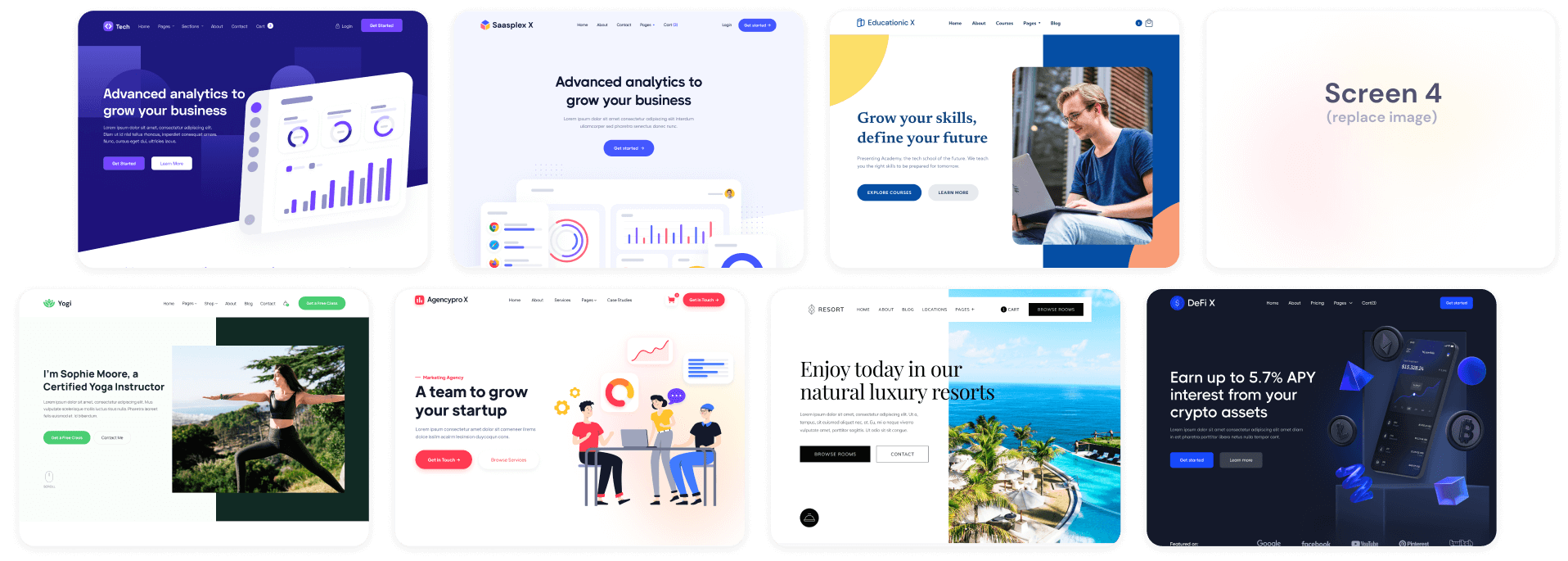 Techbeta X - Browse All Templates Banner - Tech App Webflow Template