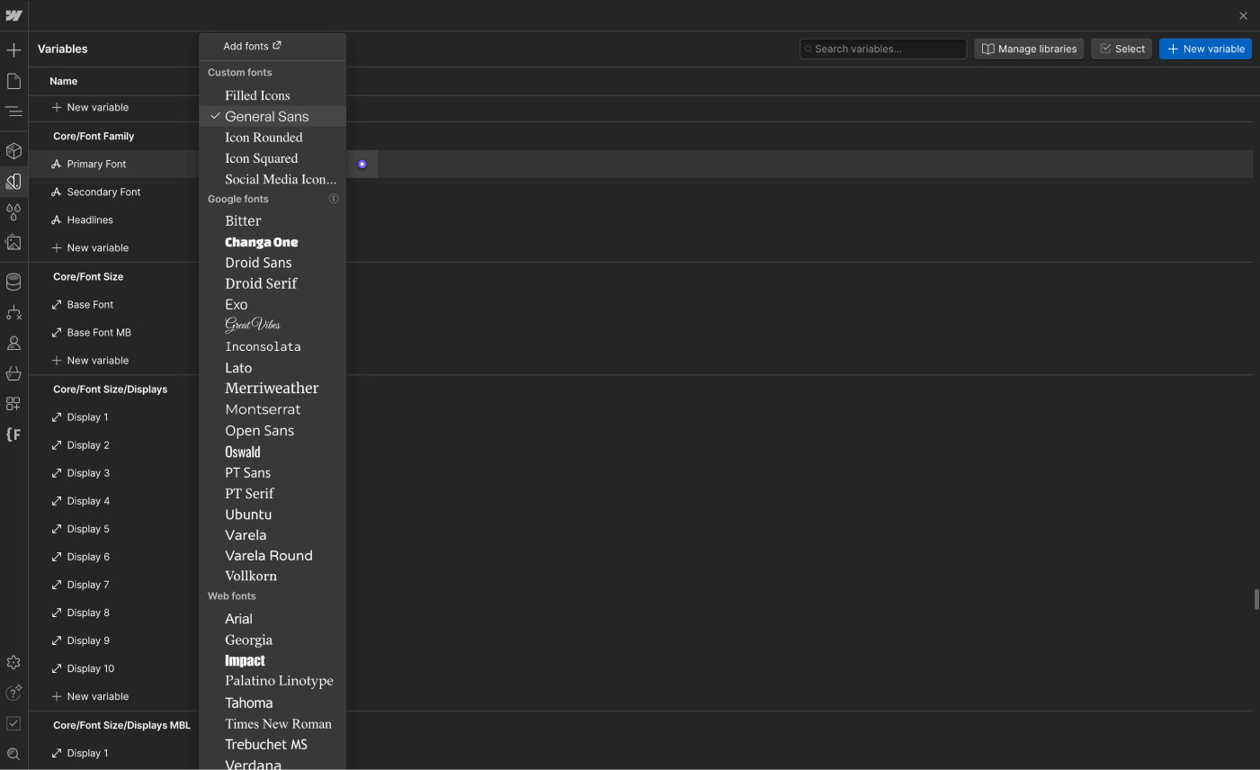 Typography - Techbeta X Webflow Template